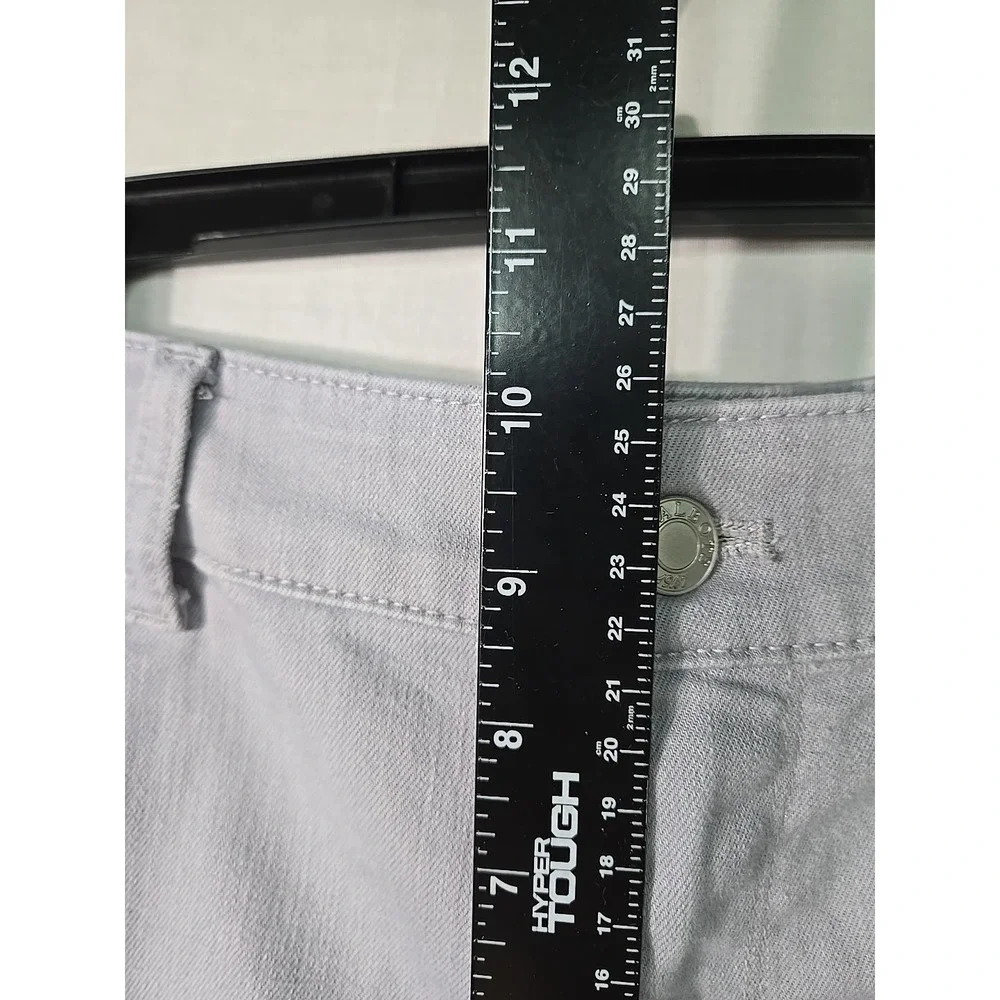 Talbots Boyfriend Jeans Women's 10 Gray‎ Denim Relaxed Fit Cotton Casual